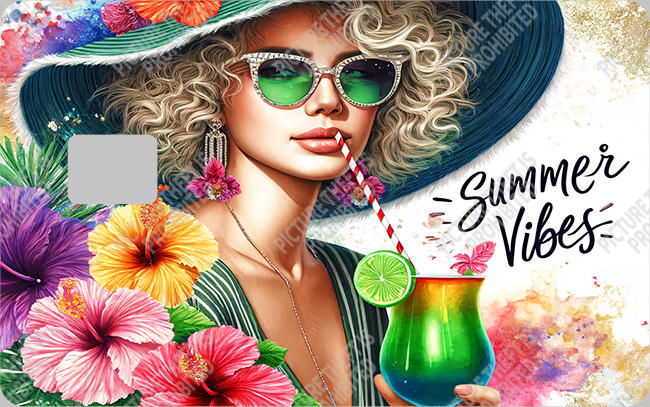 Bank  Card Sticker-BC-271